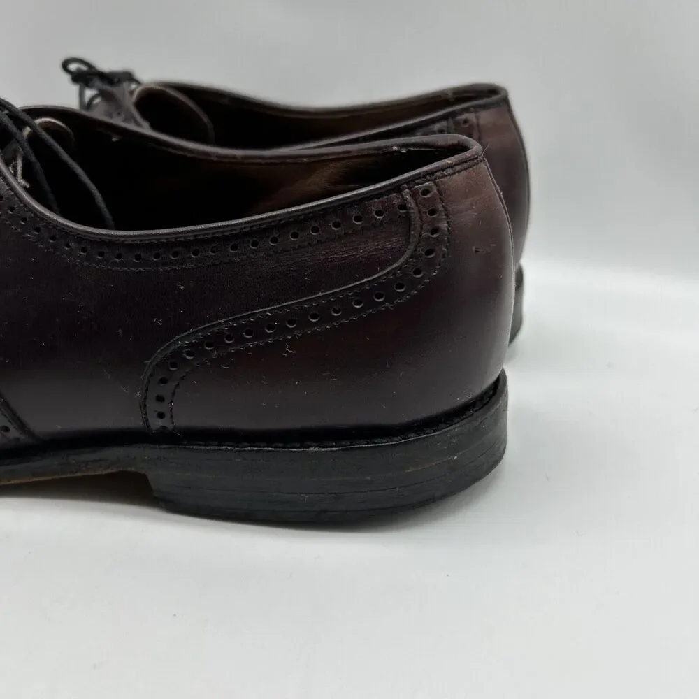 Allen Edmonds Men's Brown Leather Chester Winthrop Oxfords Marlow Shoes‎ 11.5